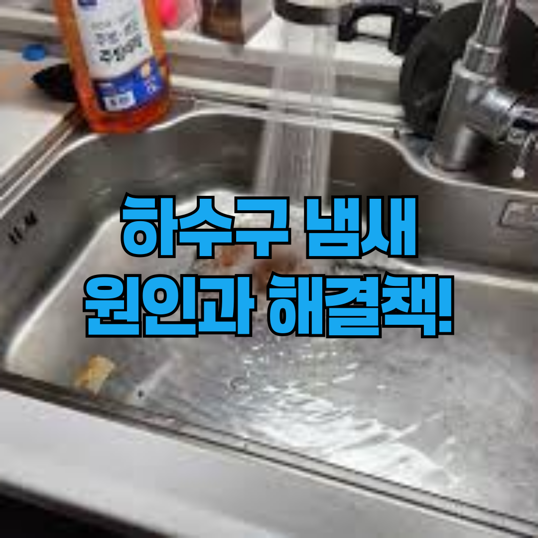 하수구 냄새 원인과 해결책